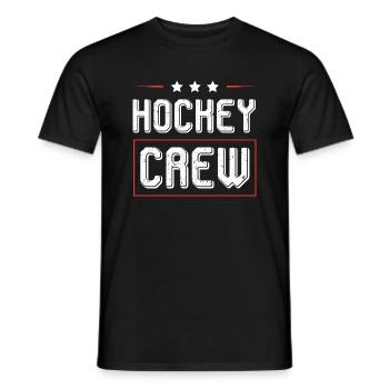 Équipe de hockey - T-shirt homme - noir - Devant - AI Model Male 178 light (178cm)