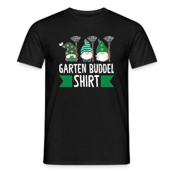 Garten-arbeit Gnome Hobbygärtner Geschenk - Männer T-Shirt - Schwarz - Vorne - AI Model Male 178 light (178cm)