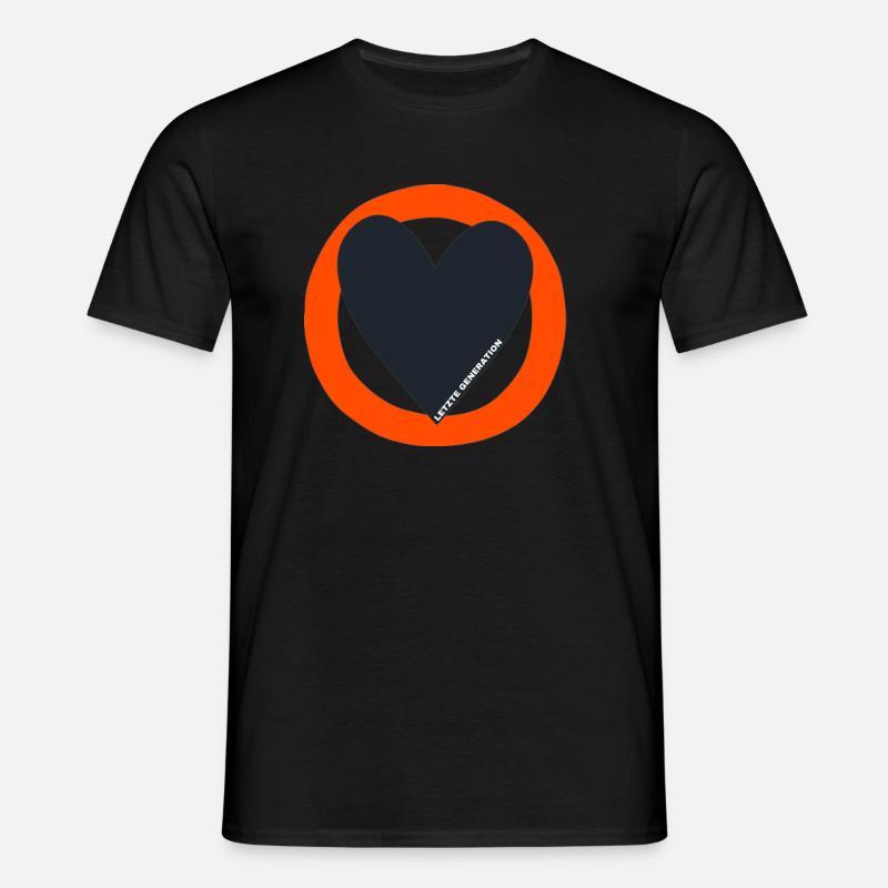 Letzte Generation - Männer T-Shirt - Schwarz