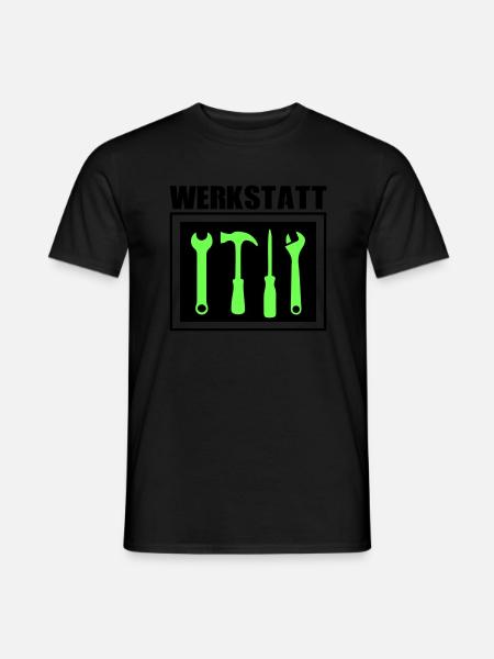 werkzeug werkstatt 02 - Männer T-Shirt - Schwarz