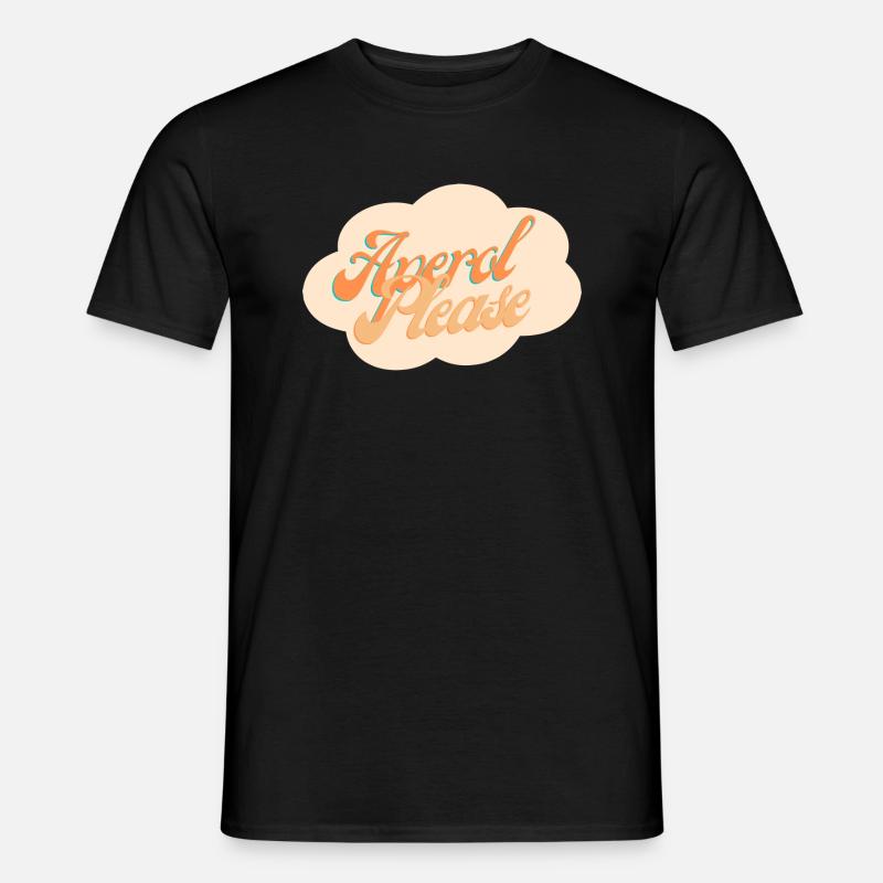 Drink me Please - Männer T-Shirt - Schwarz