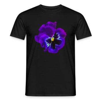 Purple thinking - Men's T-Shirt - black - Front - AI Model Male 178 light (178cm)