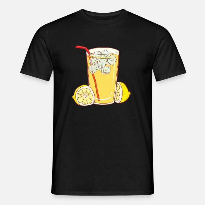 Eine gute Limonade - Männer T-Shirt - Schwarz