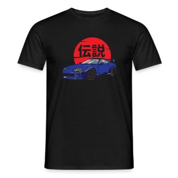 Supra fuji jdm - Männer T-Shirt - Schwarz - Vorne - AI Model Male 178 light (178cm)