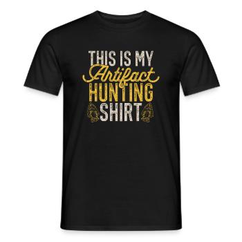 Arrowhead Hunting Pfeilspitzen Sammler - Männer T-Shirt - Schwarz - Vorne - AI Model Male 178 light (178cm)