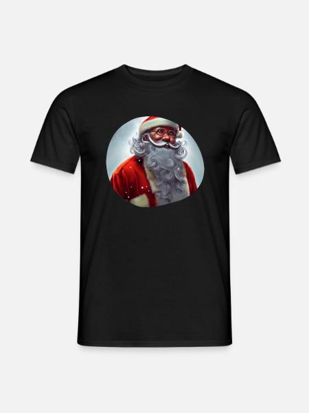 Santa Claus - Men's T-Shirt - black
