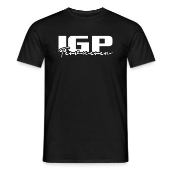 IGP TERVUEREN Dog Sports Wilsigns Dogs - Men's T-Shirt - black - Front - AI Model Male 178 light (178cm)