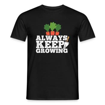 Landschaftsgärtner Hobbygärtner Gärtner - Männer T-Shirt - Schwarz - Vorne - AI Model Male 178 light (178cm)