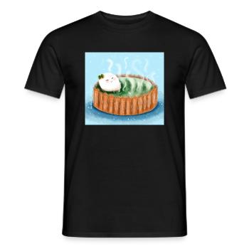 Relax - Men's T-Shirt - black - Front - AI Model Male 178 light (178cm)