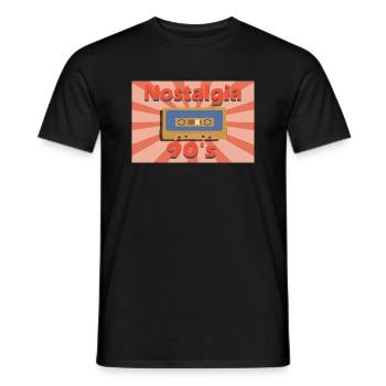 design vintage - T-shirt homme - noir - Devant - AI Model Male 178 light (178cm)