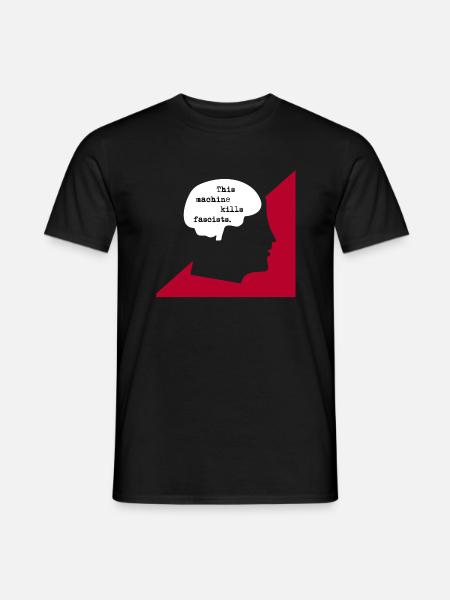 THIS MACHINE KLLS FASCISTS - Men's T-Shirt - black