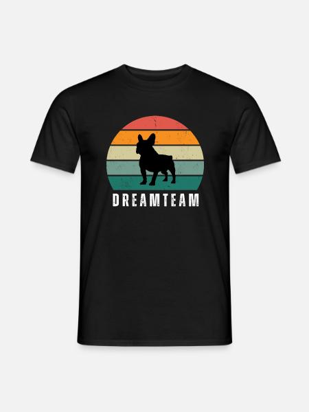 Dreamteam - Männer T-Shirt - Schwarz