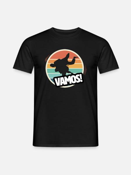 Vamos Retro Judo - Men's T-Shirt - black