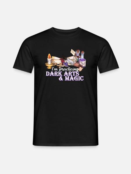 Magie, Zauberei Hexen Magier, tolle Geschenkidee - Männer T-Shirt - Schwarz