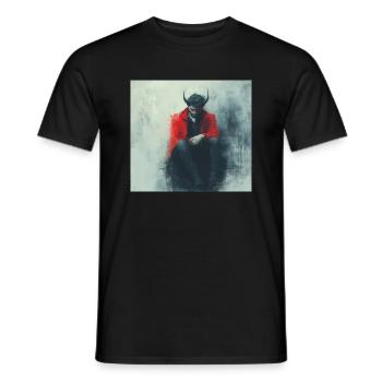 Devil - Men's T-Shirt - black - Front - AI Model Male 178 light (178cm)