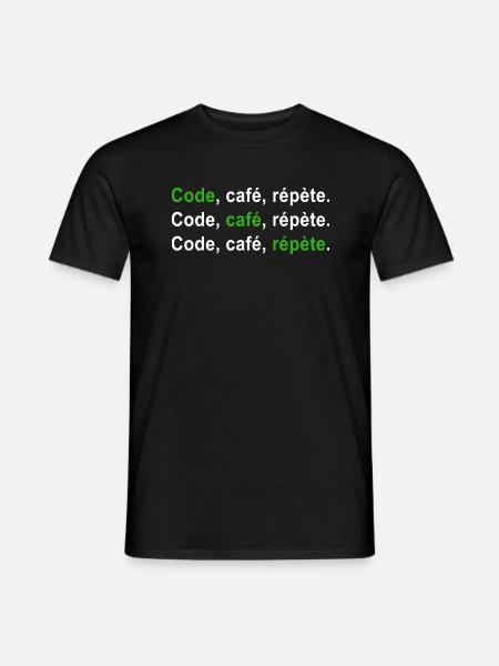 GEEK HUMOUR DRÖLES BLAGUE 2 - T-shirt homme - noir