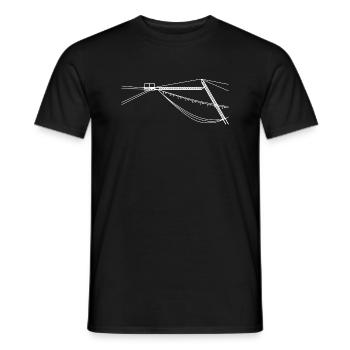 Wakeboard, cadeau - T-shirt homme - noir - Devant - AI Model Male 178 light (178cm)