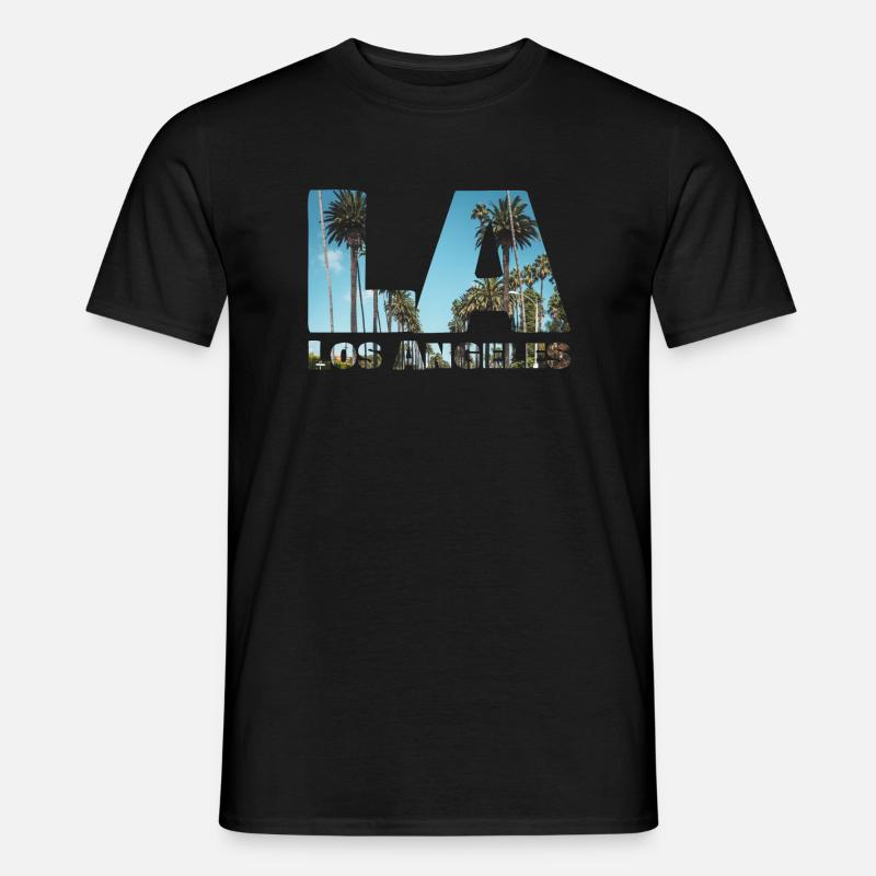 Beverly Hills - Los Angeles - Männer T-Shirt - Schwarz