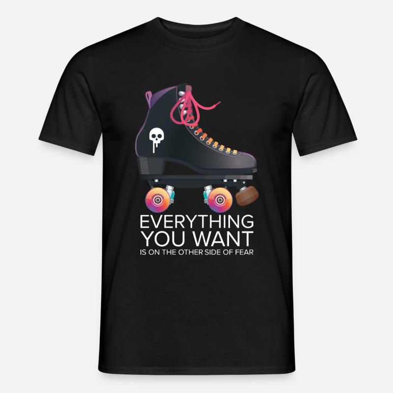 Everything you want - darker - Männer T-Shirt - Schwarz