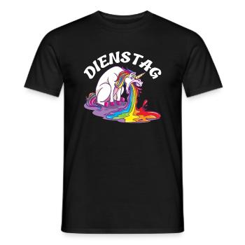 Überstunden Schichtdienst - Arbeiten macht spaß - Männer T-Shirt - Schwarz - Vorne - AI Model Male 178 light (178cm)