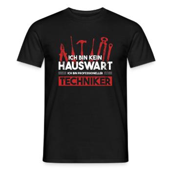 Techniker Beruf Ingenieur Geschenk - Männer T-Shirt - Schwarz - Vorne - AI Model Male 178 light (178cm)