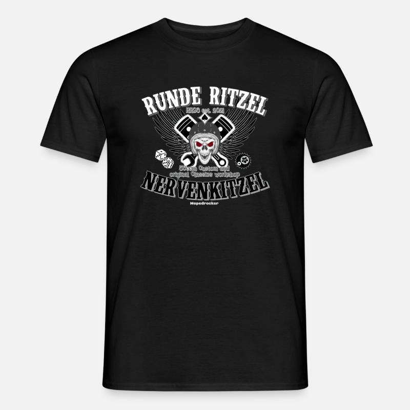 Custom and Classic Workshop - Männer T-Shirt - Schwarz