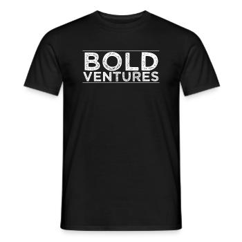 Aventurier amusant Innovation Gestion d’entreprise - T-shirt homme - noir - Devant - AI Model Male 178 light (178cm)