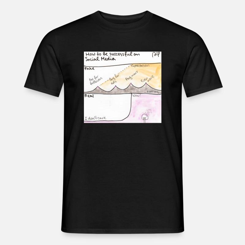 Wirrwarr 32 - Männer T-Shirt - Schwarz