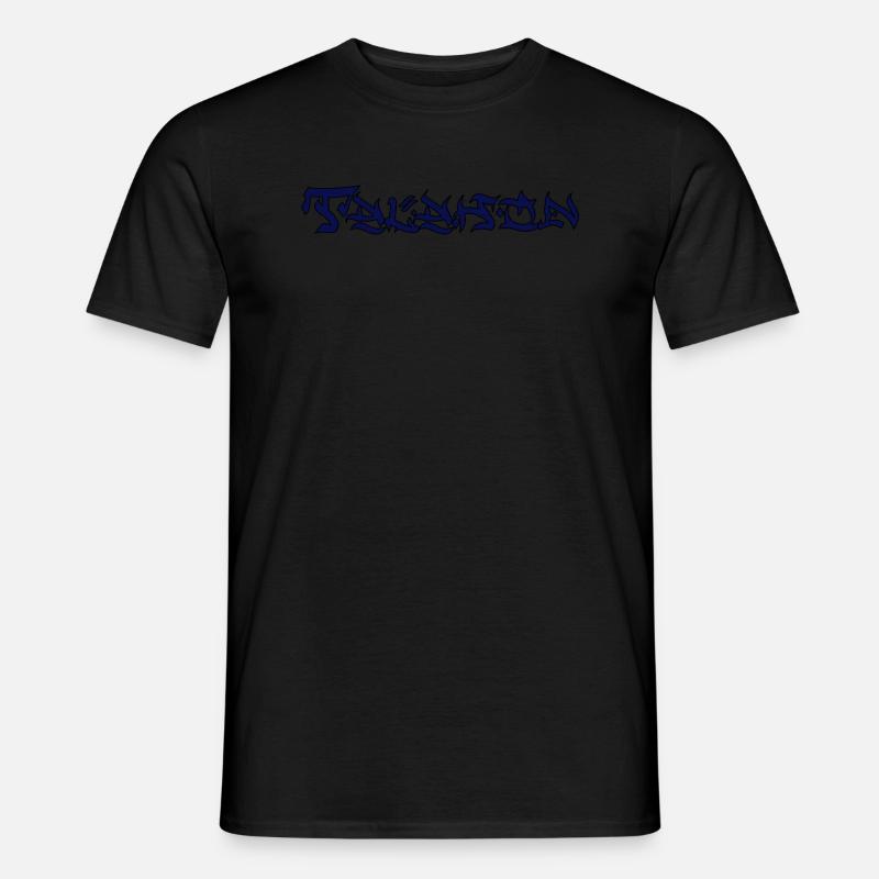 Talahon - talahuhn - Männer T-Shirt - Schwarz