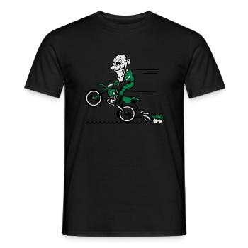 Moto plaisir de l'eau - T-shirt homme - noir - Devant - AI Model Male 178 light (178cm)