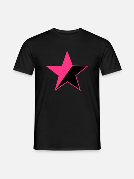 Star F_Antifa - Men's T-Shirt - black