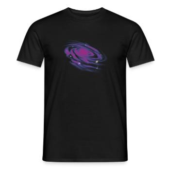 Cosmo stellaire des gamers - T-shirt homme - noir - Devant - AI Model Male 178 light (178cm)