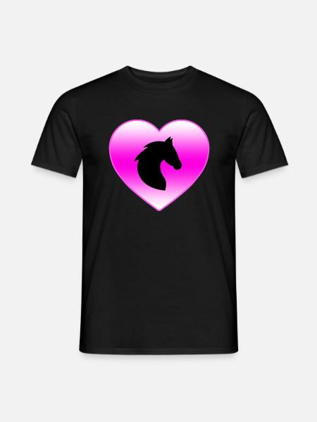 Cheval - T-shirt homme - noir