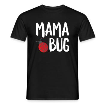 Mama Bug - Männer T-Shirt - Schwarz - Vorne - AI Model Male 178 light (178cm)