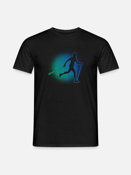 Marche nordique Marche Marche Nordique Marche Nordique - T-shirt homme - noir