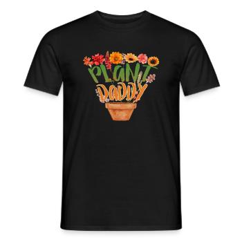 Jardiniers Jardiniers Jardinage Creuser une plante - T-shirt homme - noir - Devant - AI Model Male 178 light (178cm)