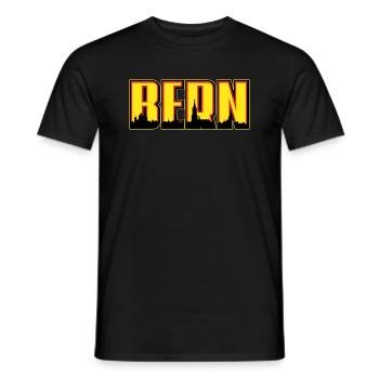 Bern - Männer T-Shirt - Schwarz - Vorne - AI Model Male 178 light (178cm)