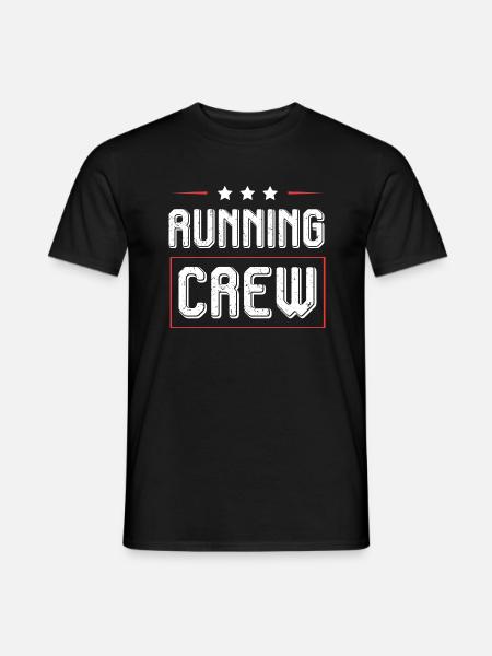 Équipe de course - T-shirt homme - noir
