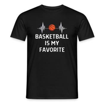 Basketball Spieler Basketballer Sprüche Geschenk - Männer T-Shirt - Schwarz - Vorne - AI Model Male 178 light (178cm)