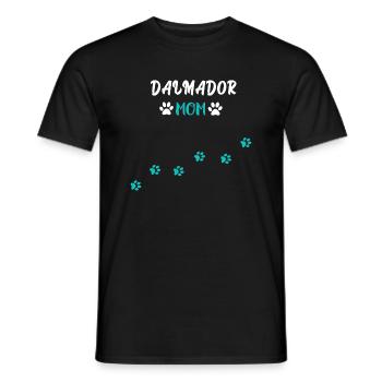 Dalmador Mom I Dalmatiner Labrador Mix - Männer T-Shirt - Schwarz - Vorne - AI Model Male 178 light (178cm)