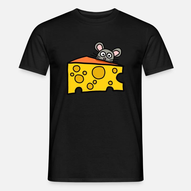 funny mouse - Men’s T-shirt - black