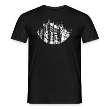 mailand - Männer T-Shirt - Schwarz - Vorne - AI Model Male 178 light (178cm)