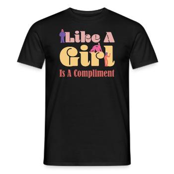 Frauen Gleichberchtigung Design und Feminist - Männer T-Shirt - Schwarz - Vorne - AI Model Male 178 light (178cm)
