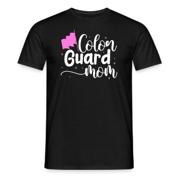 Color Guard Mom Design pour une danseuse militaire - T-shirt homme - noir - Devant - AI Model Male 178 light (178cm)