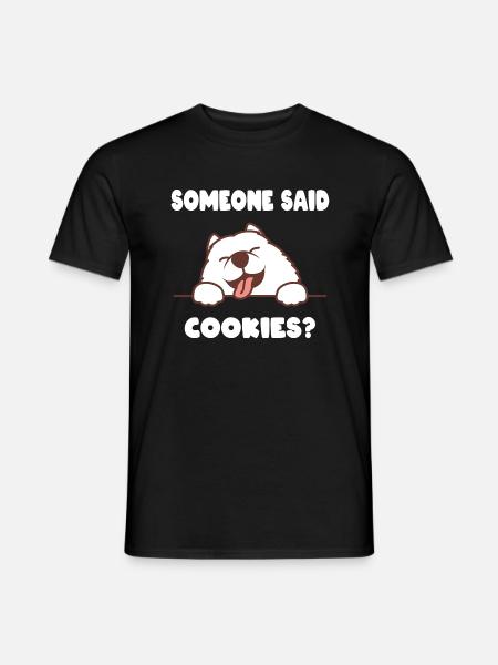 Sweet dog biscuits - Men's T-Shirt - black