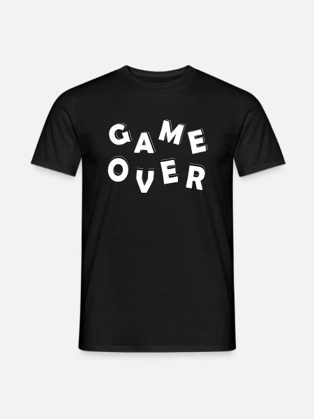 Game over - Men's T-Shirt - black