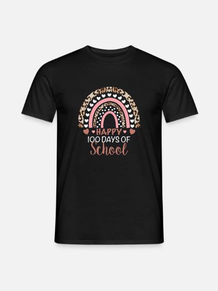 Joyeux 100 jours d’école - T-shirt homme - noir