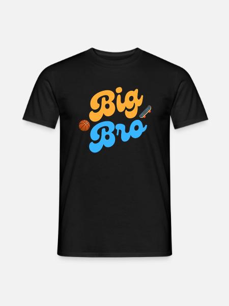 Big Bro - Männer T-Shirt - Schwarz