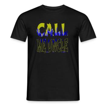 funny bitcoins one family one team present mother - Männer T-Shirt - Schwarz - Vorne - AI Model Male 178 light (178cm)