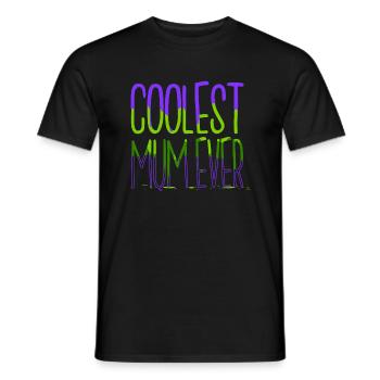 home christmas elf bday one family one team - Männer T-Shirt - Schwarz - Vorne - AI Model Male 178 light (178cm)